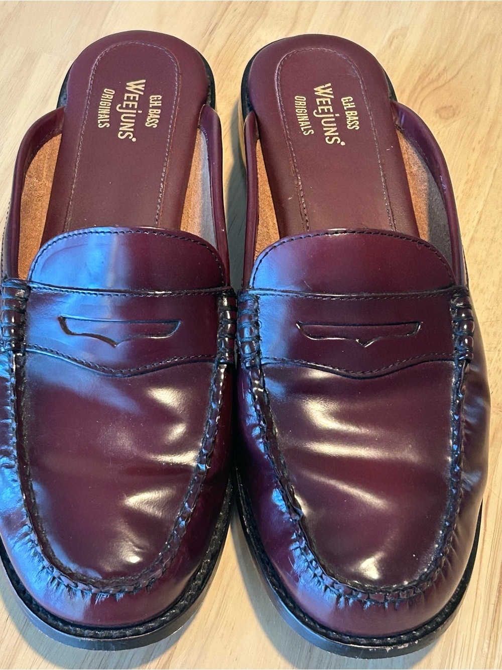GH Bass Wynn EasyWeeJuns Penny Loafers - Men’s Slip-On Classics Size 11